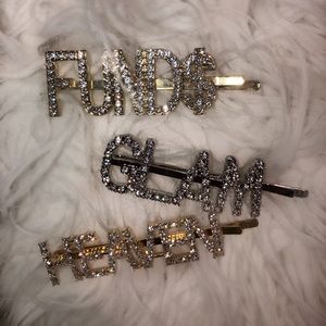 BLING HAIR PINS